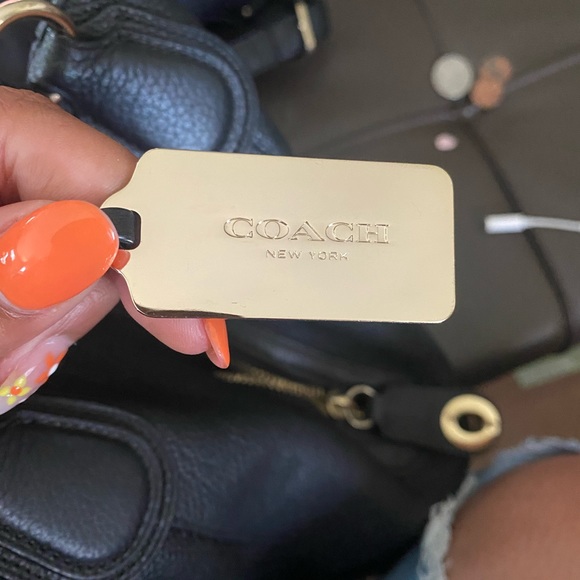 Authentic Black Coach Hobo Bag - Picture 4 of 4